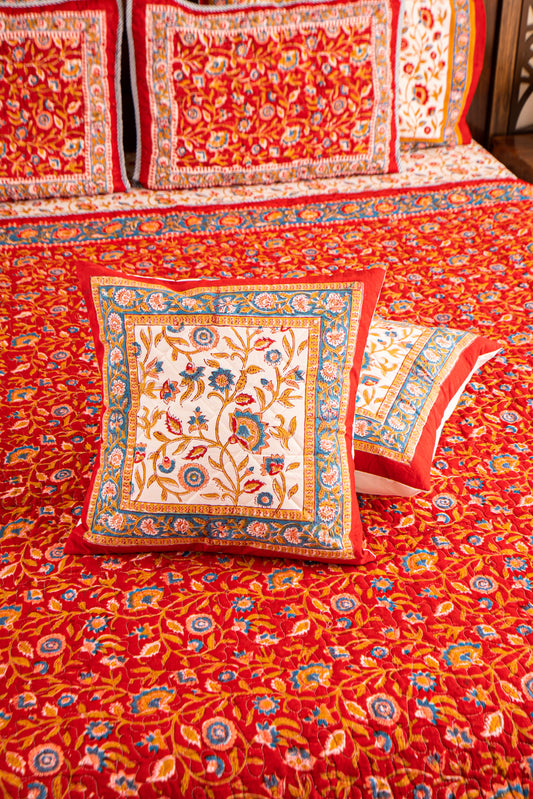 Shalimar Cushion Cover- White