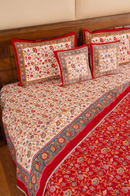 Organic Mulmul Cotton Dohar AC Blanket - Shalimar