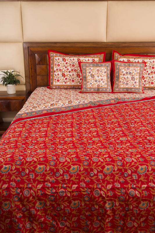 Organic Mulmul Cotton Dohar AC Blanket - Shalimar