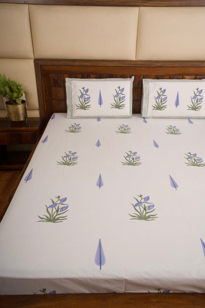 Chandra Mahal Percale Bedsheet