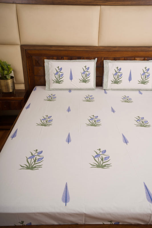 Chandra Mahal Percale Bedsheet