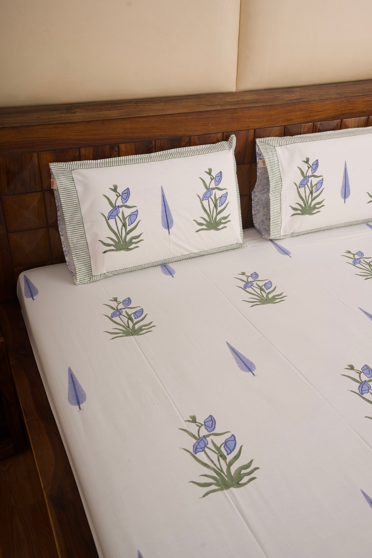 Chandra Mahal Percale Bedsheet