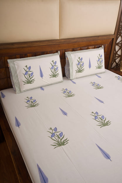 Chandra Mahal Percale Bedsheet
