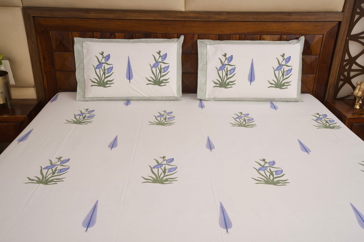 Chandra Mahal Percale Bedsheet