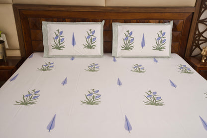 Chandra Mahal Percale Bedsheet