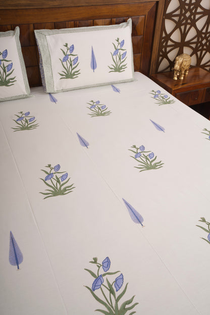 Chandra Mahal Percale Bedsheet
