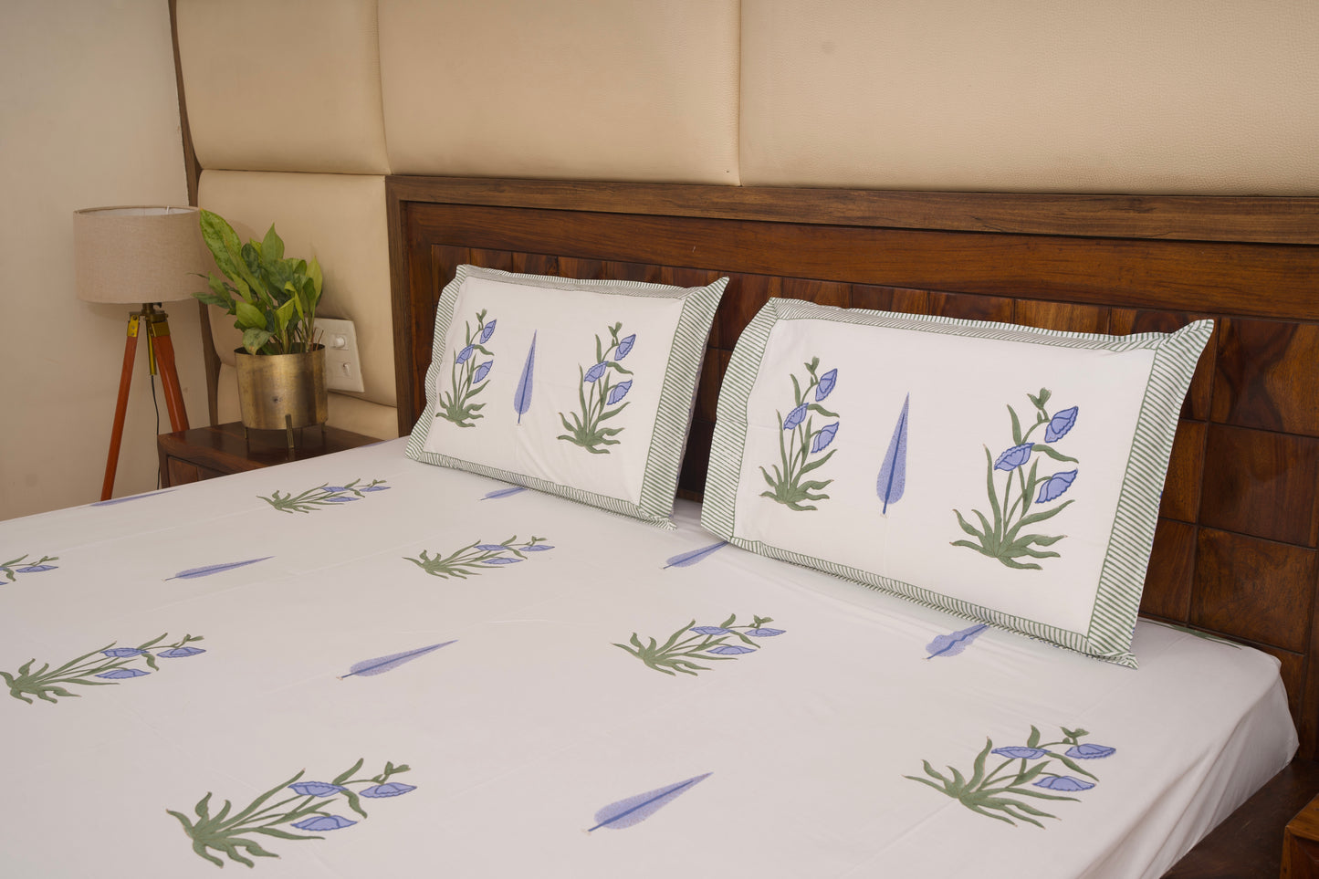 Chandra Mahal Percale Bedsheet