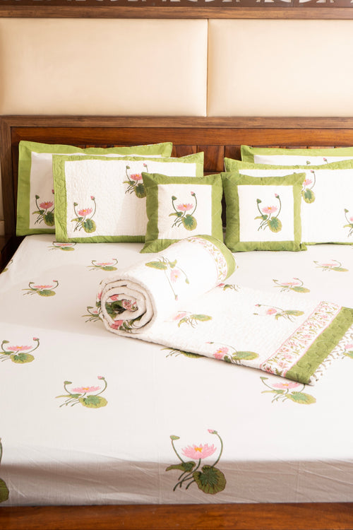 Kamal Ras Bedsheet & Bedcover Set