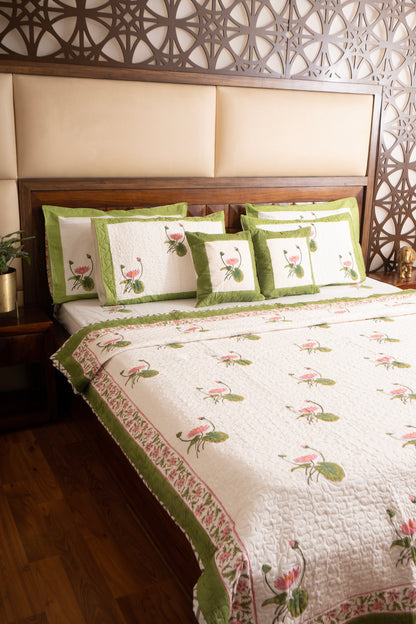 Kamal Ras Bedsheet & Bedcover Set