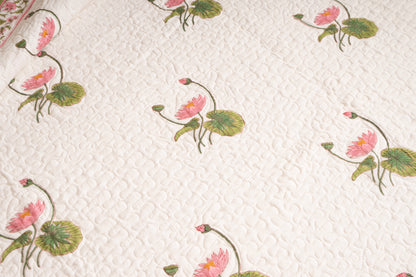 Kamal Ras Quilted Reversible Bedcover