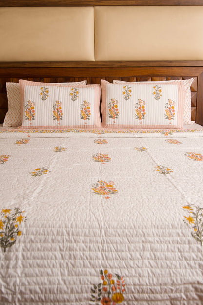 Guldasta Bedsheet & Bedcover Set