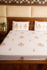 Rusty Poppy Percale Bedsheet