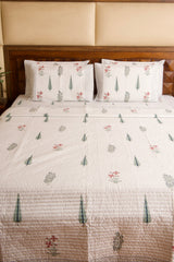 Kaner Bagh Bedsheet & Bedcover Set