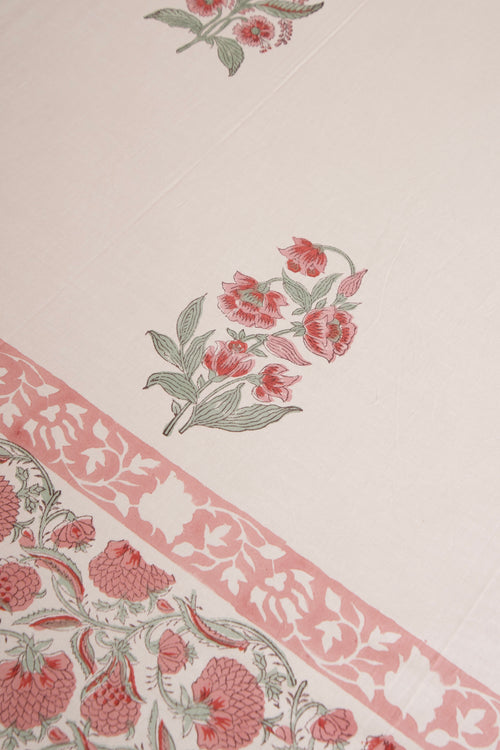Hibiscus Bedsheet & Bedcover Set