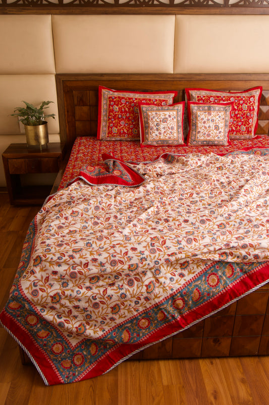Shalimar Bedsheet & Dohar Set