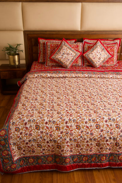 Shalimar Bedsheet & Bedcover Set