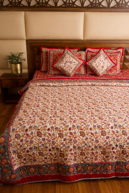 Shalimar Bedsheet & Bedcover Set