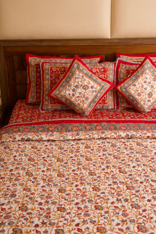 Shalimar Bedsheet & Bedcover Set