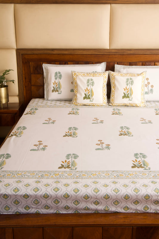 Dessert Guldasta Percale Cotton Bedsheet