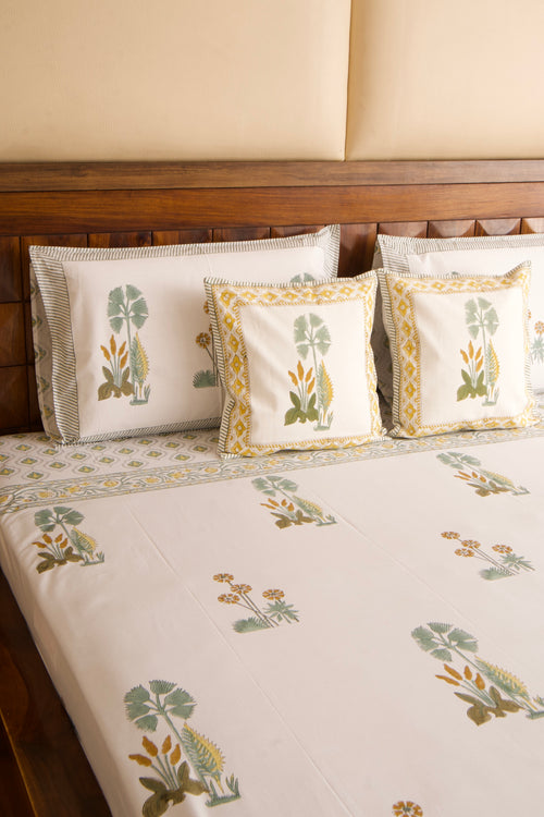 Dessert Guldasta Percale Cotton Bedsheet
