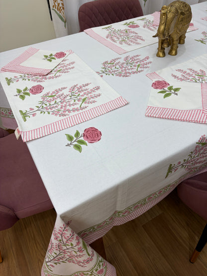 Totapuri Table Cover, Mat & Napkin Set
