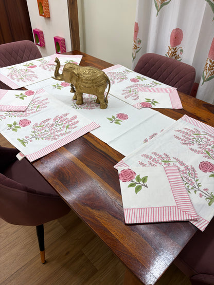 Totapuri Table Runner, Mat & Napkin Set