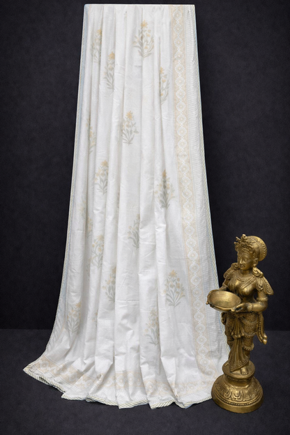 Organic Mulmul Cotton 3D Dohar AC Blanket- Peeli Peeli Sarson