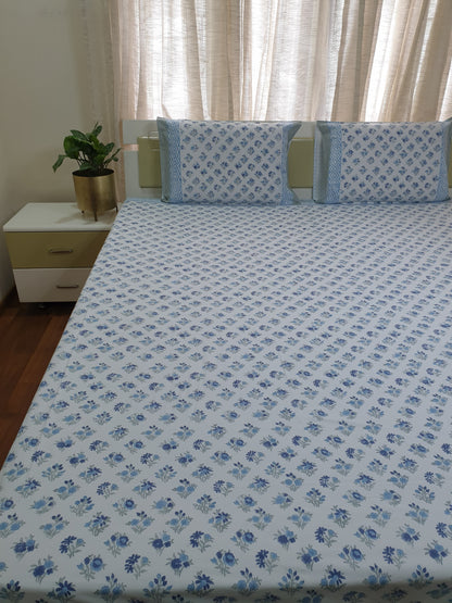 Anokha Chota Buta Percale Bedsheet