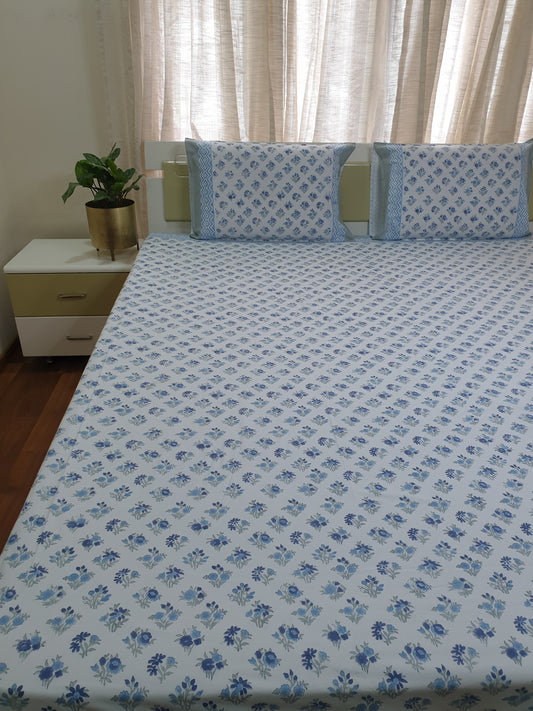 Anokha Chota Buta Percale Bedsheet