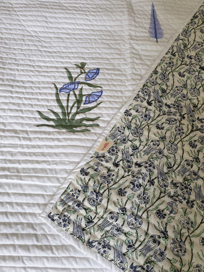 Chandra Mahal Bedsheet & Bedcover Set