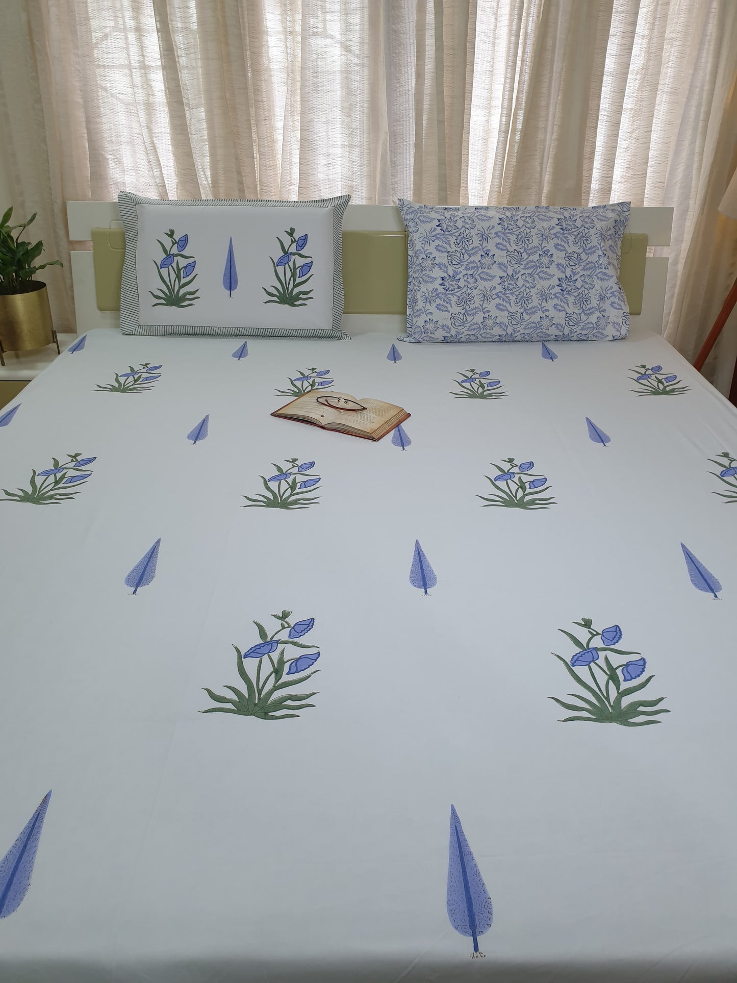 Chandra Mahal Percale Bedsheet