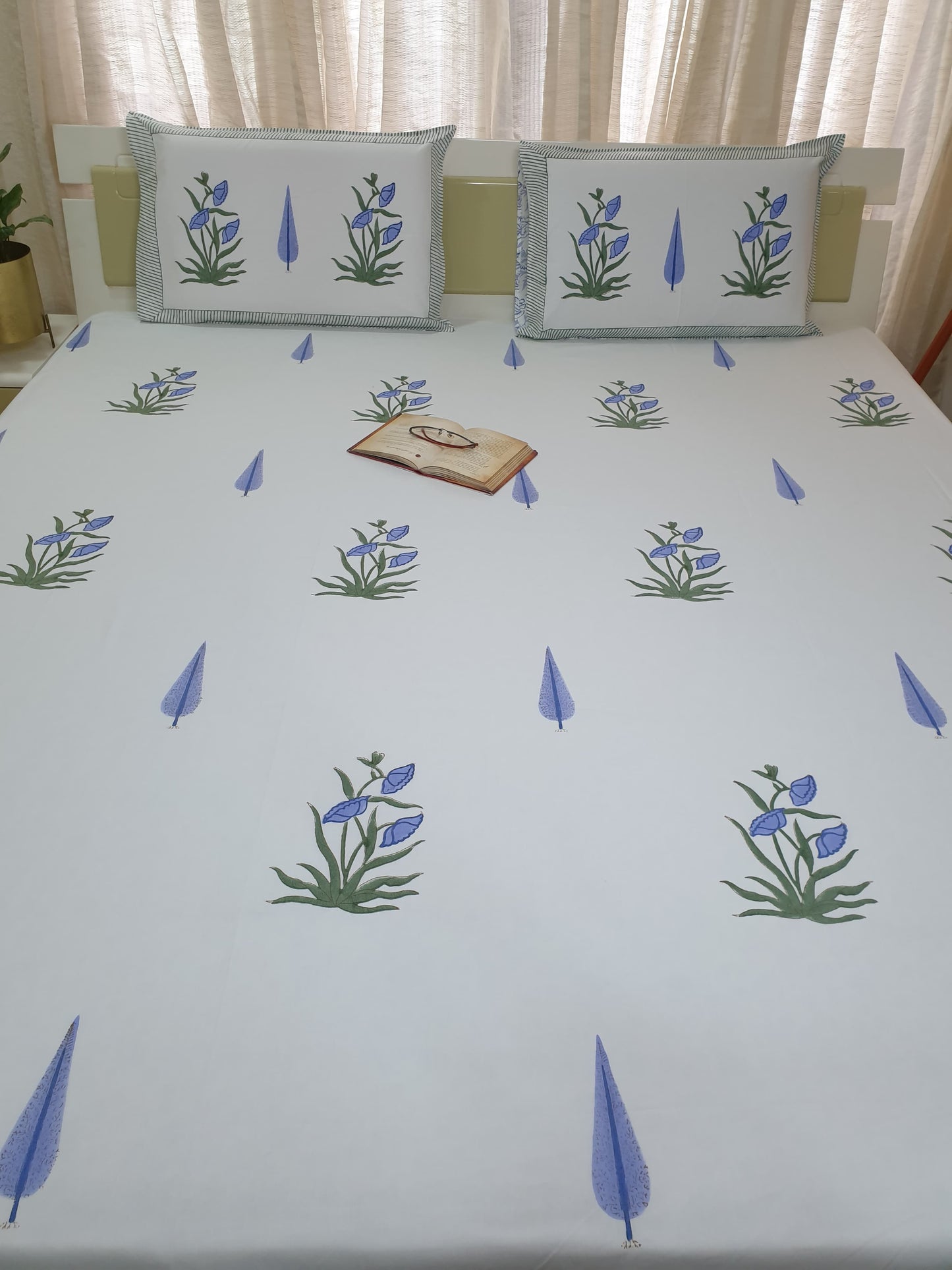 Chandra Mahal Percale Bedsheet