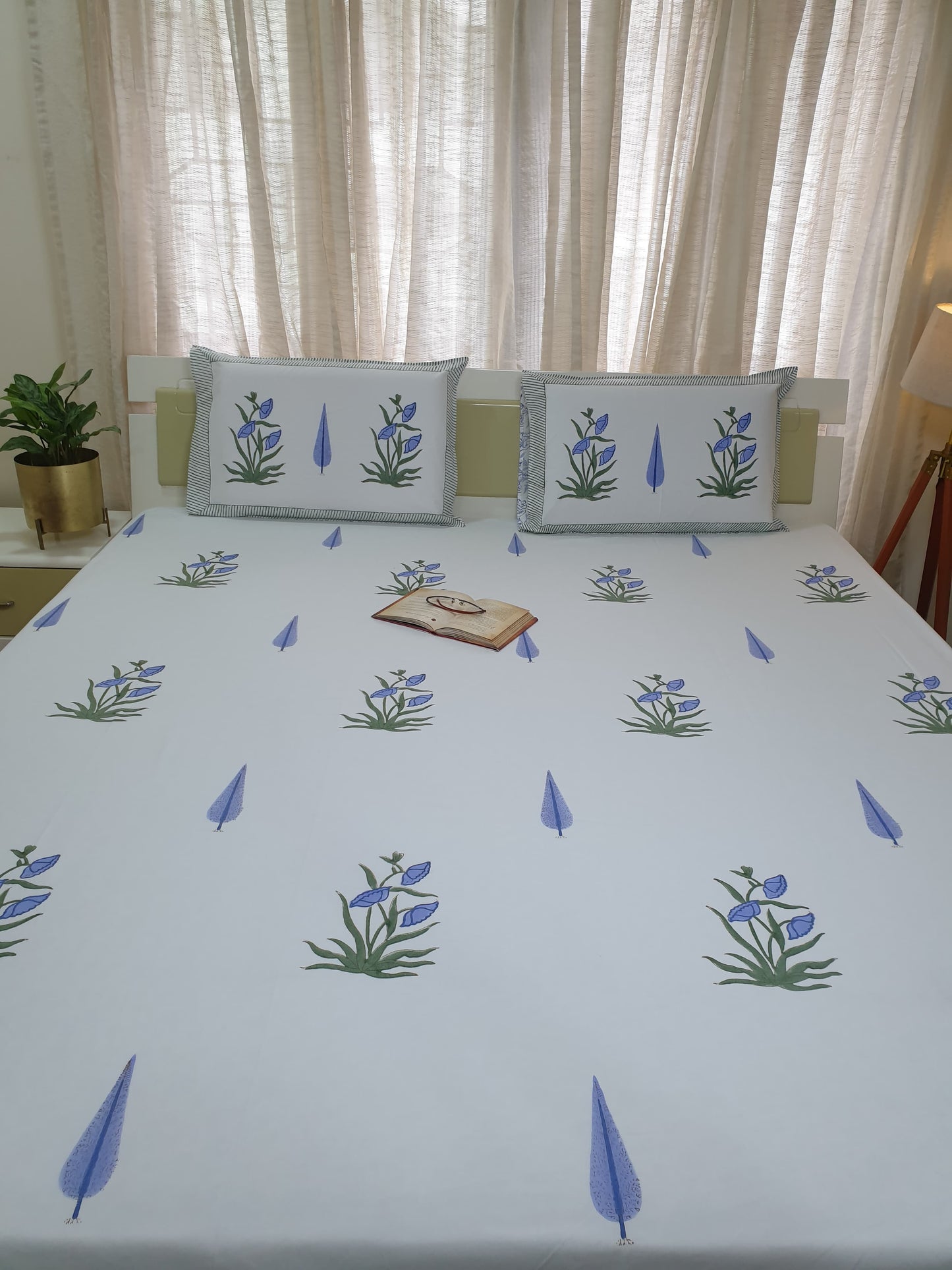 Chandra Mahal Percale Bedsheet