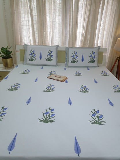 Chandra Mahal Percale Bedsheet