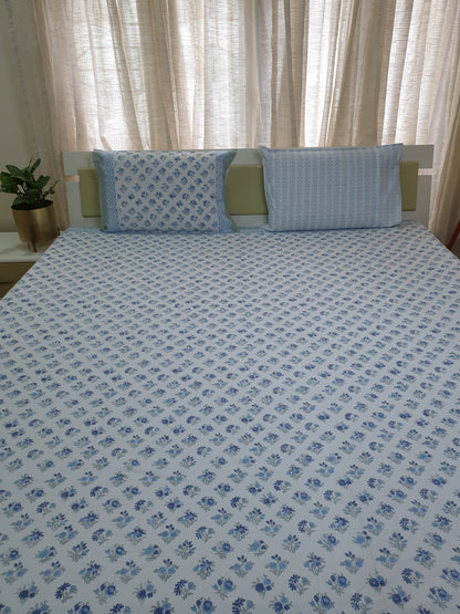Anokha Chota Buta Percale Bedsheet