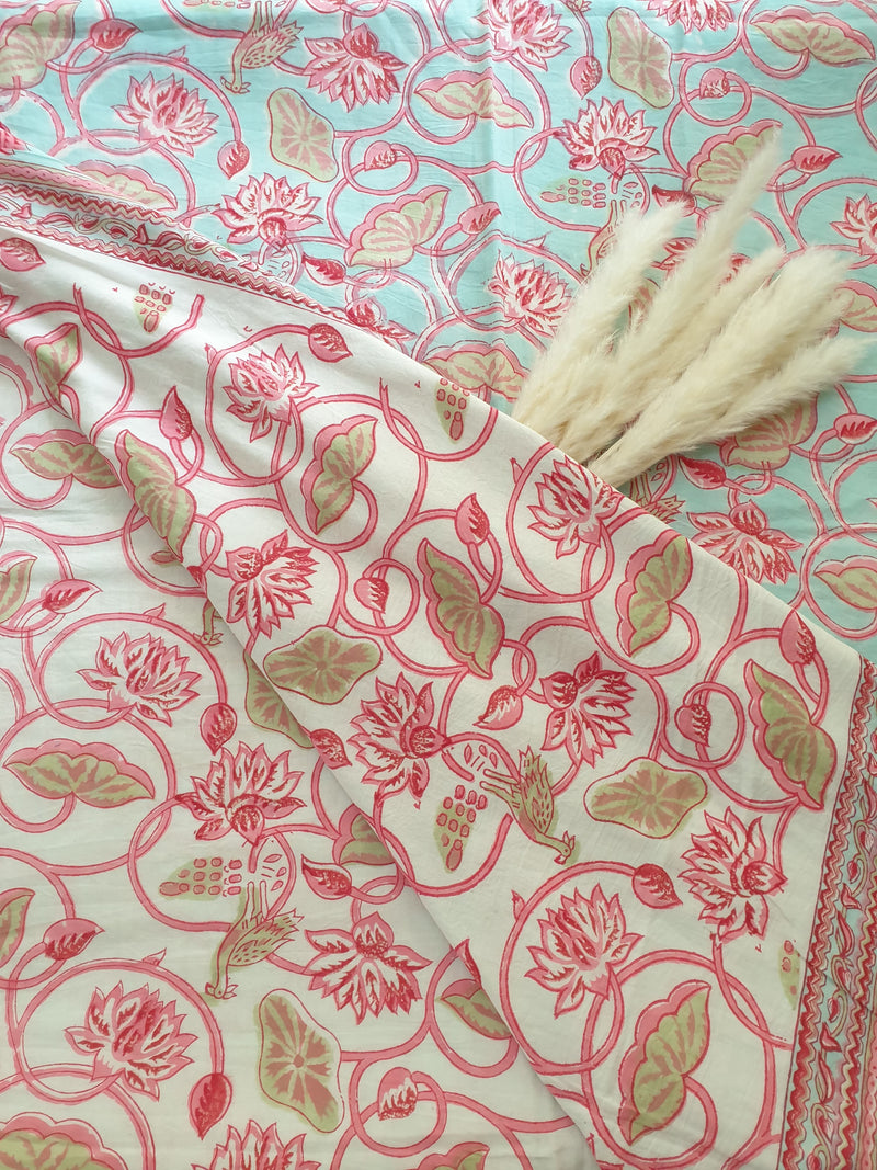 Organic Mulmul Cotton Dohar AC Blanket - Kamal