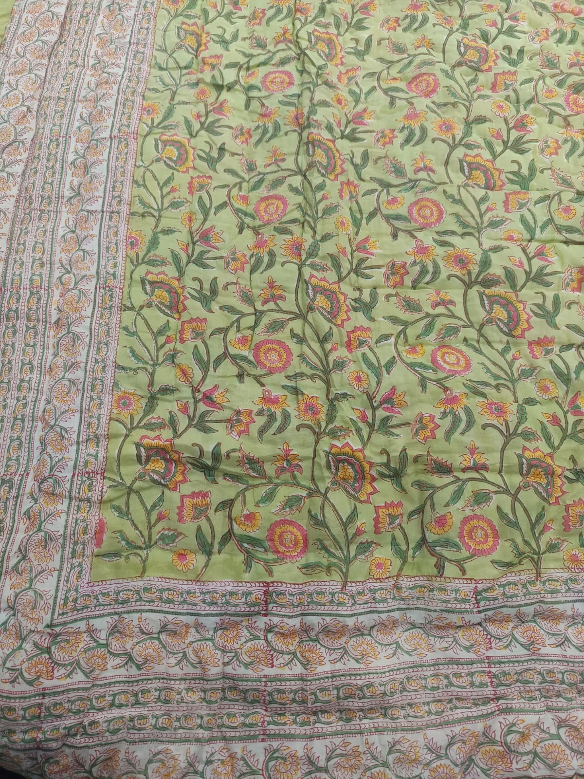 Totapuri Reversible Mulmul Cotton Quilt