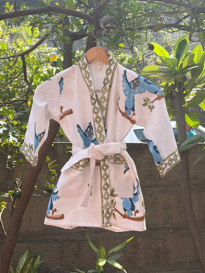 Kids Bathrobe- Chidiya