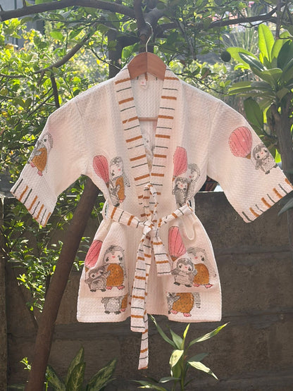 Kids Bathrobe- Penguine