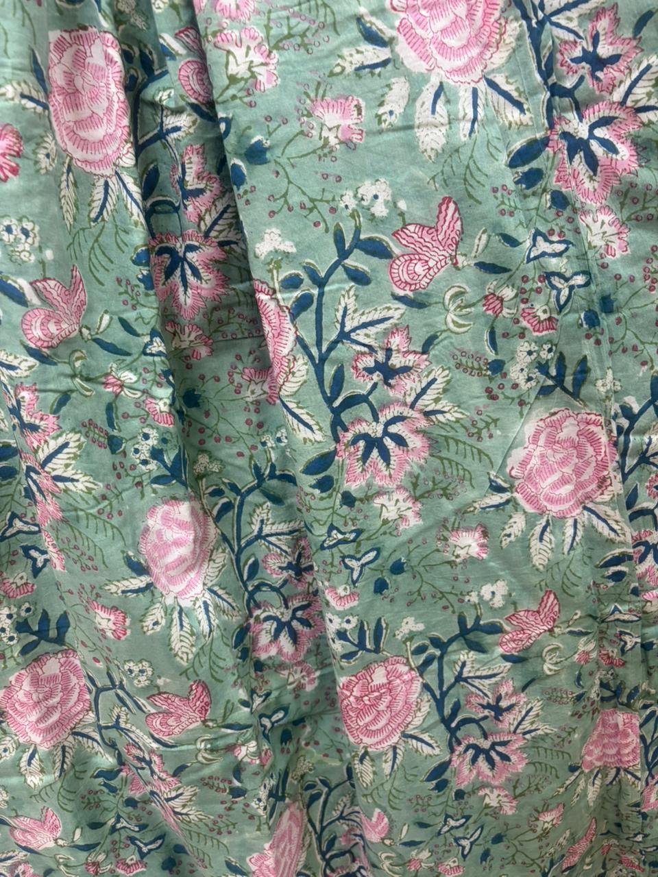 Organic Mulmul Cotton Dohar AC Blanket - Butterfly