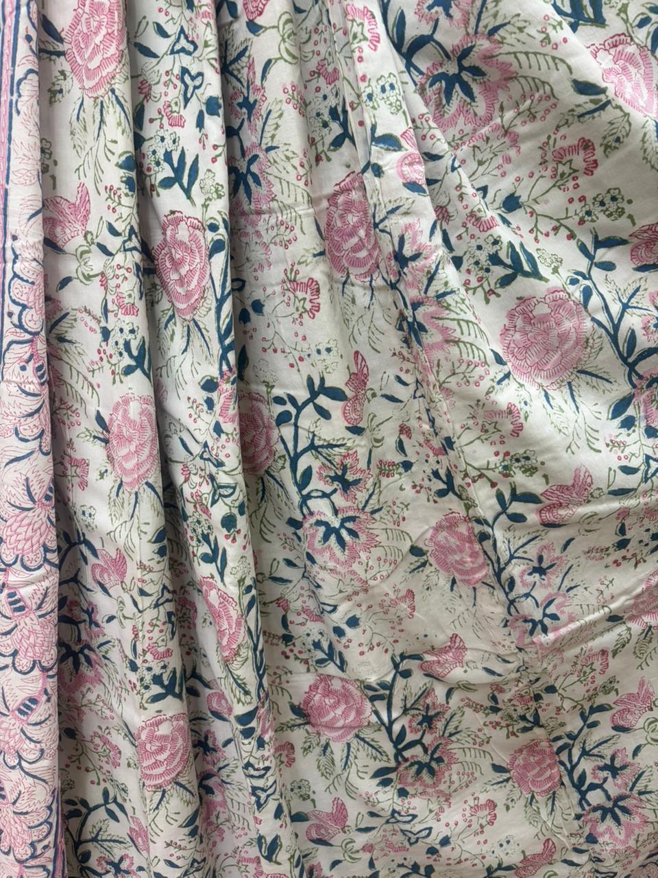 Organic Mulmul Cotton Dohar AC Blanket - Butterfly