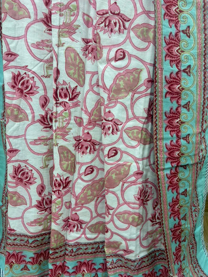 Organic Mulmul Cotton Dohar AC Blanket - Kamal