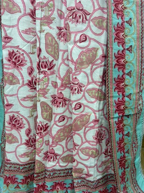 Organic Mulmul Cotton Dohar AC Blanket - Kamal