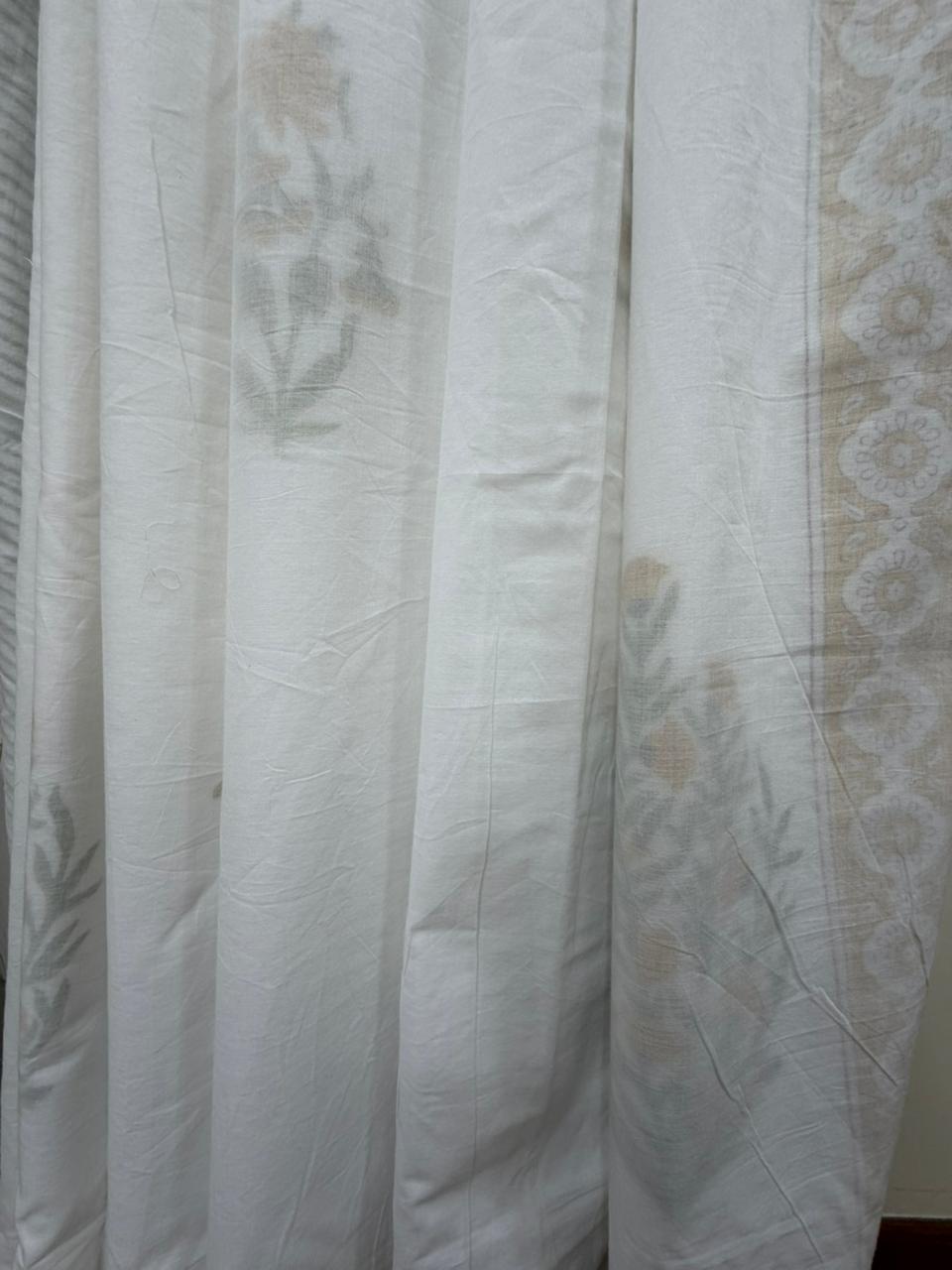 Organic Mulmul Cotton 3D Dohar AC Blanket- Peeli Peeli Sarson