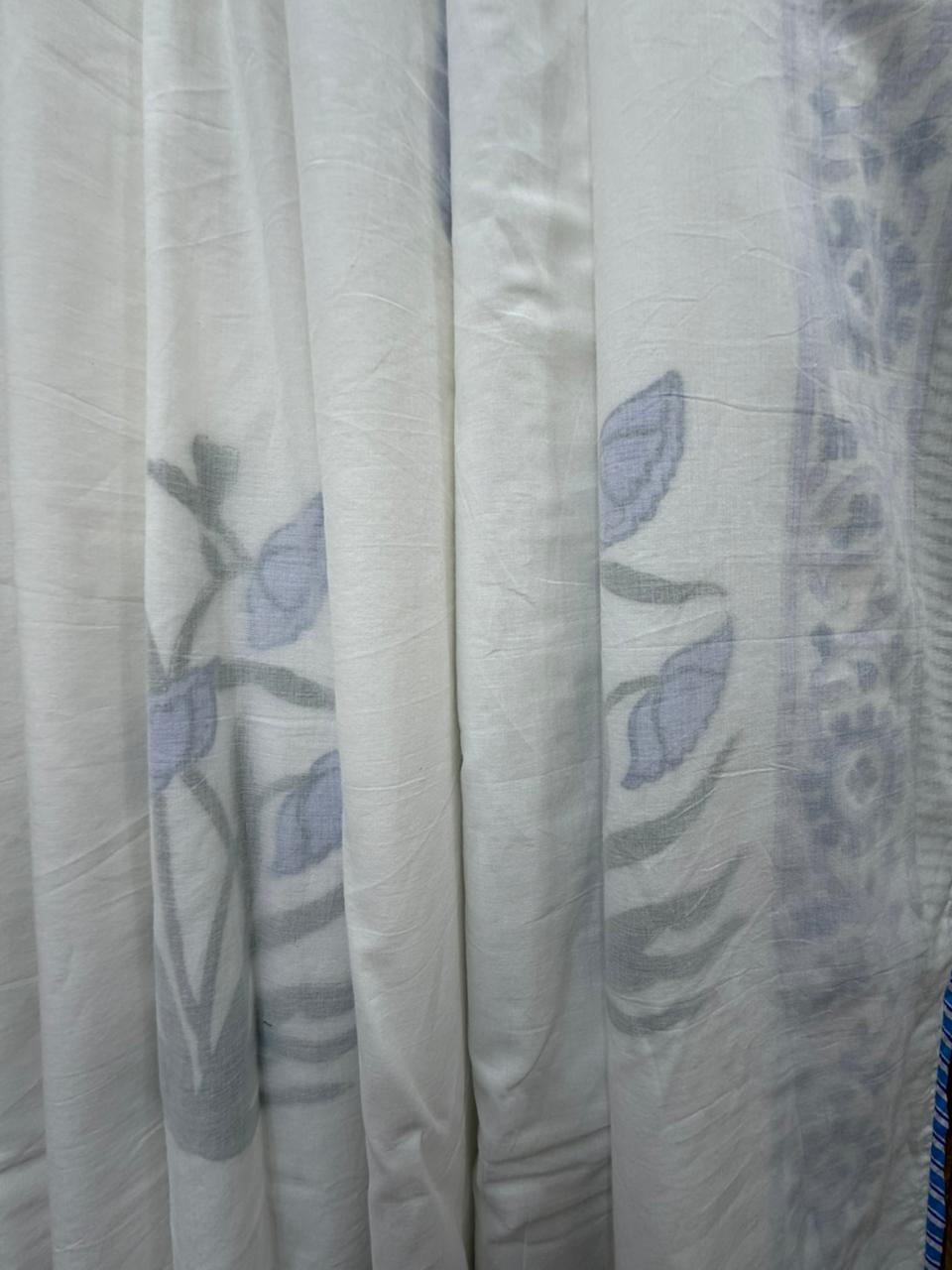 Organic Mulmul Cotton 3D Dohar AC Blanket- Chandra Mahal