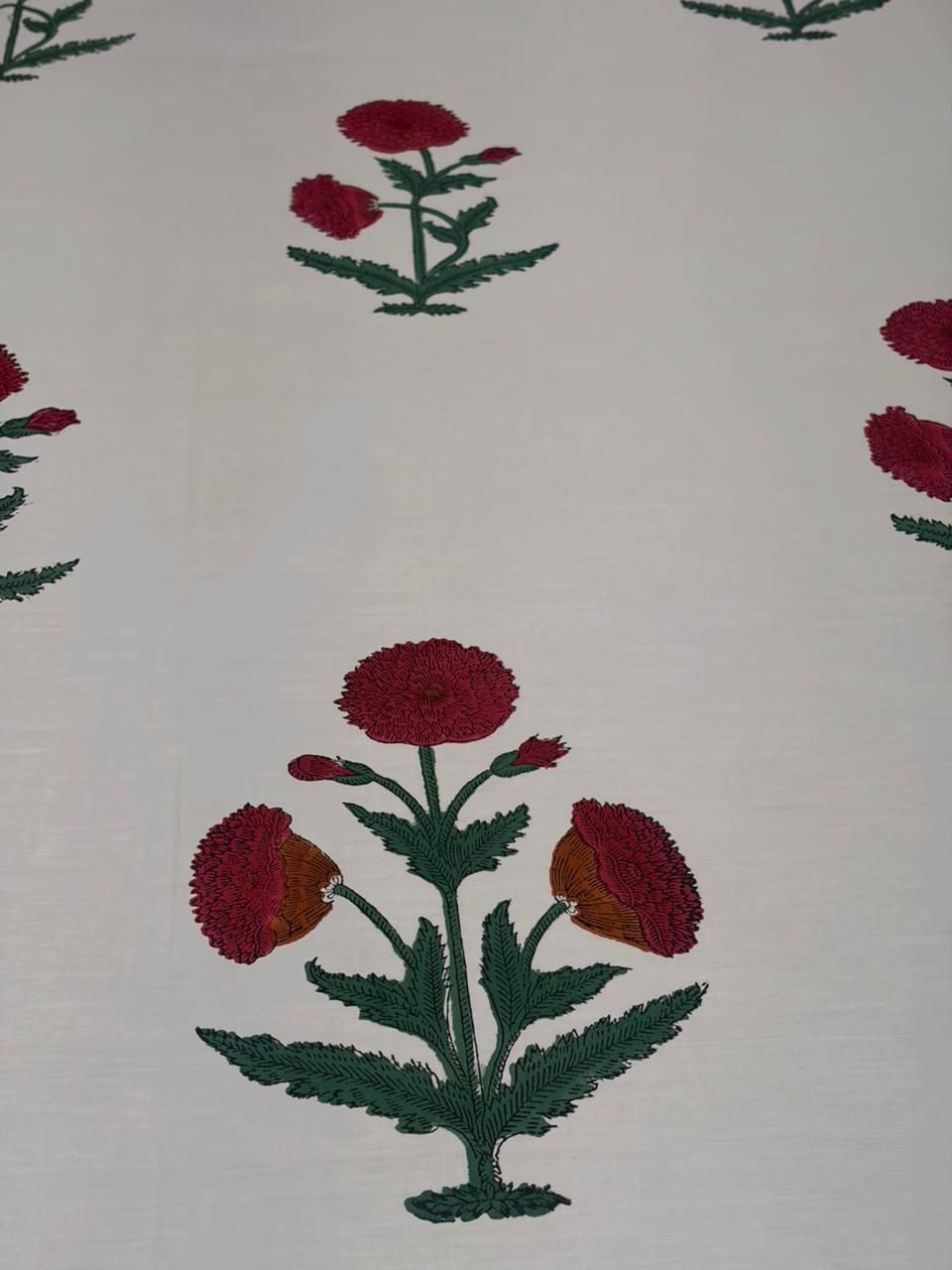 Laal Ishq Percale Cotton Bedsheet