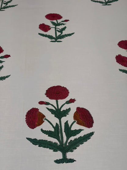 Laal Ishq Percale Cotton Bedsheet