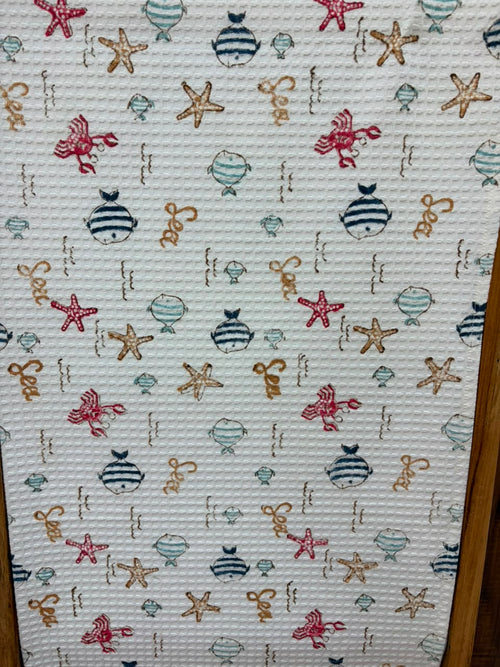 Kids Bath Towel Set - Fishes